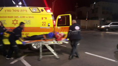 بالصور: إصابة متوسطة لراكب دراجة هوائية بحادث دهس بيافا